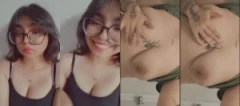 Cute Desi Girl Shows her Big Boobs