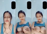 Horny Desi Girl Shows Boobs
