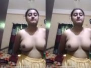 Cute Bangla Girl Shows Her Boobs